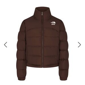 Skim x The north face 2000 RETRO NUPTSE JACKET - brown